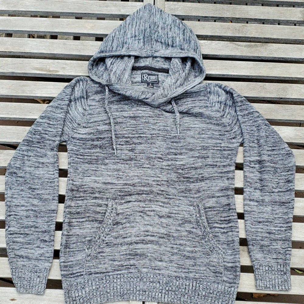 Retrofit Grand Mfg. Manufacturing soft knit hoodie sweatshirt sweater heathered